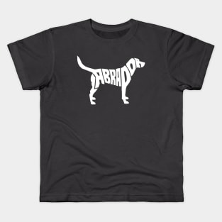 Labrador white Kids T-Shirt